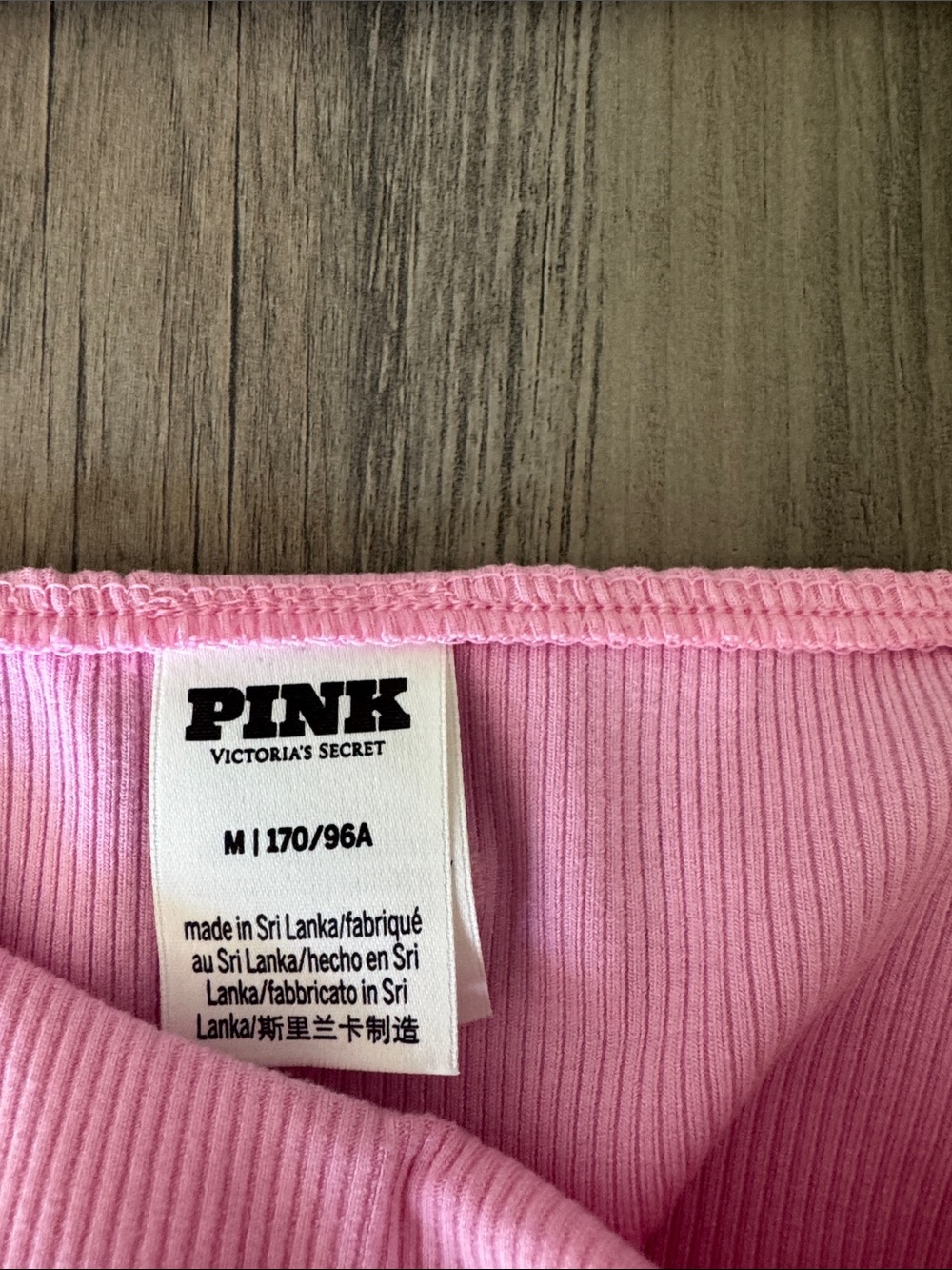 Pink Women’s Lace-Up Top - Picture 2 of 3